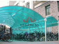 贵州六盘水工厂自行车棚
